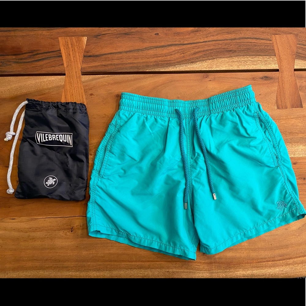 Vilebrequin Men Swim Trunks Tortues Water-reactive